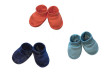 Kojenecké bavlněné capáčky UNI Baby Service - Modré