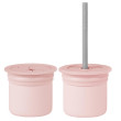Pití + Svačinka Minikoioi  - Pinky Pink/Powder Grey
