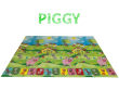 Casmatino dětská skládací podložka 2000x1400x10 mm - Piggy