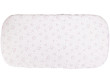 Bavlněné prostěradlo do kočárku 35 x 75 cm - Slon růžový