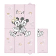 Podložka přebalovací cestovní 50 x 80 cm Disney Ceba - Minnie & Mickey Pink