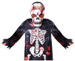 Kostým Kostlivec s maskou klučičí  - Vel. 130/140 cm