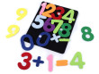 Filcová tabulka s číslicemi a abecedou - Číslice