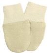 Kojenecké rukavičky pro novorozence úplet Babyrenka - Béžové