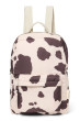 Puffy Midi Backpack - batůžek s přední kapsou Studio Noos - Holy Cow Brownish