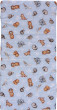 Molitanová matrace do postýlky barevná 120 x 60 x 5,2 cm Scarlett - Kapybara modrá