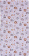 Molitanová matrace do postýlky barevná 120 x 60 x 5,2 cm Scarlett - Růžový sen