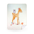 Dětská španělská deka 75 x 100 cm Xkko Lux - Deer