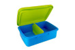 Svačinový box Zdravá sváča komplet box - Modrá/zelená