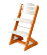 Dětská rostoucí židle Jitro Plus barevná  - Třešeň + bílá