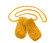 Kojenecké rukavičky pletené, zimní - Vel. 56-68 (0-6 m) Baby Nellys - Hořčicové