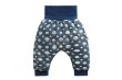 Kalhoty buggy zateplené Bubliny Baby Service - Modré Vel. 68