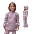 Dětská softshellová bunda Duo Jednorožec - růžová ESITO  - Vel. 86