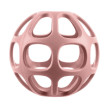 Silikonové kousátko Round - Old Pink