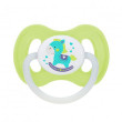 Dudlík silikonový symetrický 0-6 m Canpol babies Toys - Zelený