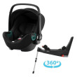 Autosedačka Baby-Safe 3 i-Size Flex Base 5Z Bundle Britax - Space Black
