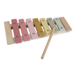 Xylofon dřevěný Little Dutch - Pink