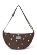 Puffy Fanny pack kabelka Studio Noos - Brown Hearts