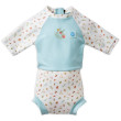 Plavky Happy Nappy kostýmek 3/4 rukáv Sunsuit Little Acorns - Vel. L (6-14 měs.)