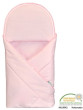 Babyrenka Zavinovačka 90 x 90 cm s polštářkem - Uni Pink