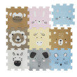 Pěnová podložka Puzzle 30x30 cm 9 ks Zopa - Animals