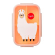 Krabička na jídlo Bento 3 Sprouts - Llama Peach
