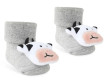 Kojenecké ponožky s plyšovou aplikací 0 - 6 měsíců Be Snazzy - Kravička