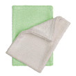 Koupací žínky - rukavice T-tomi 2 ks - Natur + zelená