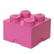 LEGO úložný box 4 - Růžová