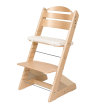 Dětská rostoucí židle Jitro Plus Buk - Přírodní klín + lněný