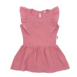Kojenecké mušelínové šaty New Baby Summer Nature Collection růžové - Vel. 56