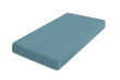 Mušelínové prostěradlo s gumou 60 x 120 cm BabyMatex - Petrolejové