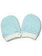 Bavlněné rukavičky pro novorozence - Tyrkysové