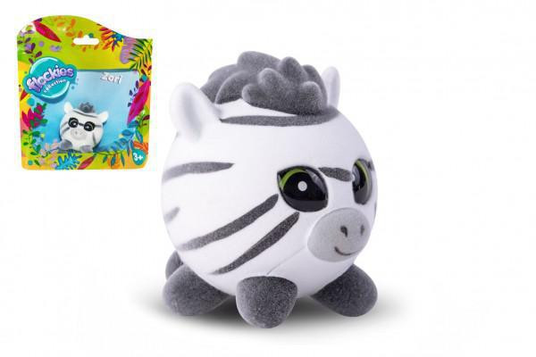 TM Toys Zvířátko Flockies Zebra Zori fliška 4 cm