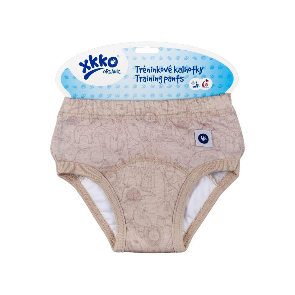 XKKO Organic Tréninkové kalhotky - Safari Atmosphere Kikko