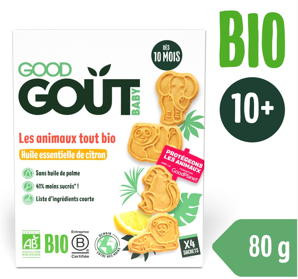 Good Gout BIO Citronová zvířátka 80 g