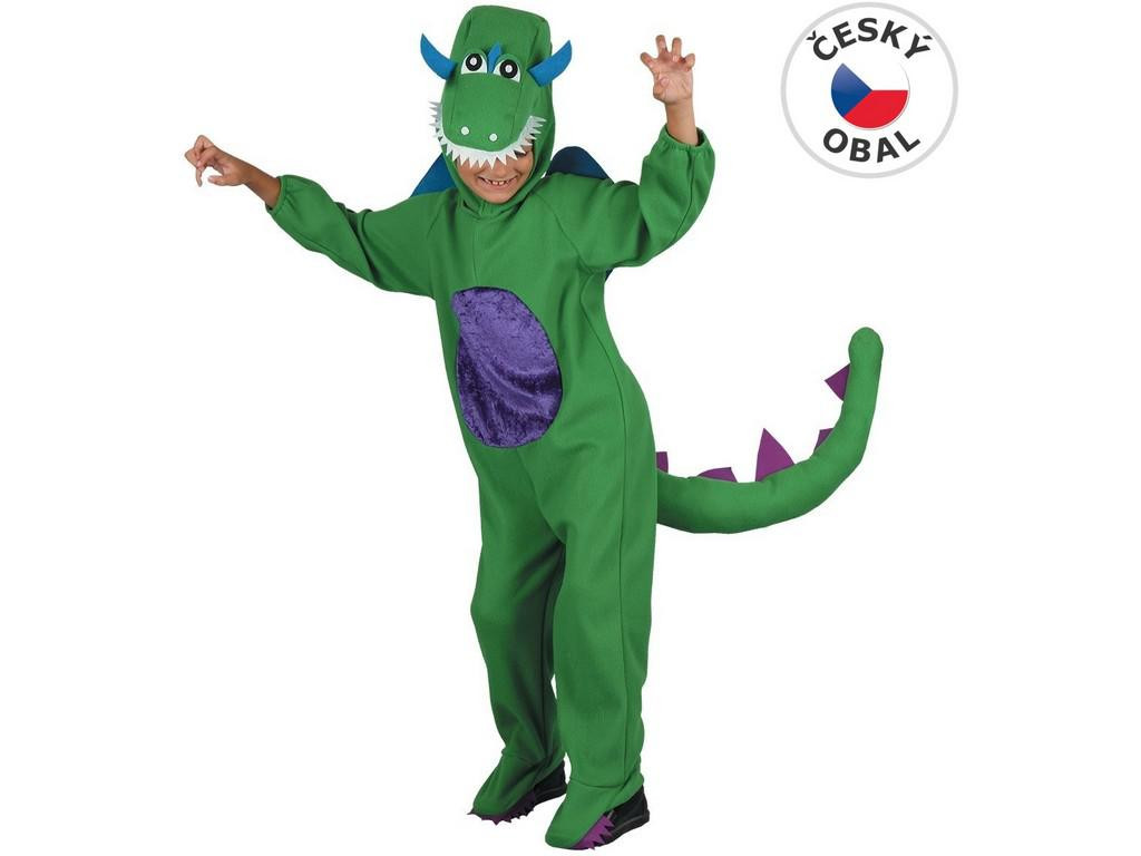 MADE Kostým na karneval - dinosaurus, 120-130 cm