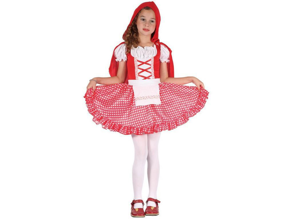 MADE Kostým na karneval - Červená Karkulka 110-120 cm
