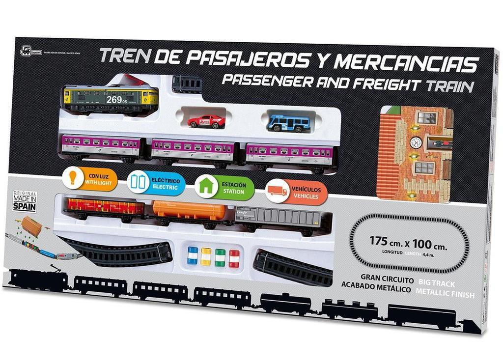 Pequetren 2 TRAINS: PASSENGERS AND GOODS – dva vlaky: osobní a nákladní