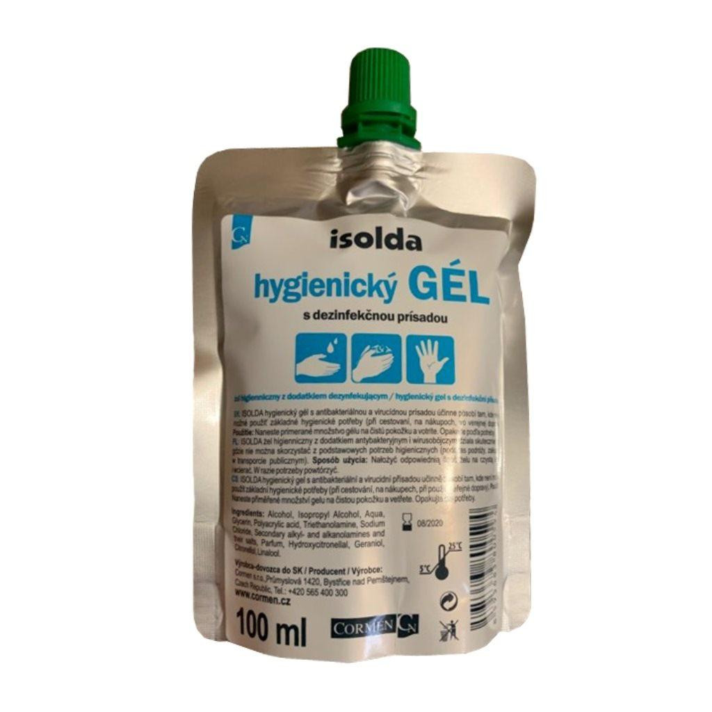 Isolda Hygienický gel 100 ml s antimikrobiální a virucidní přísadou