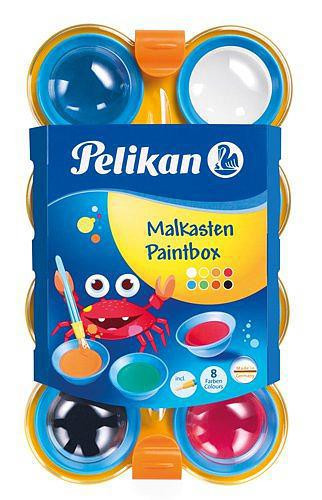 Pelikan Vodové barvy dětské - 8 barev Pelikan