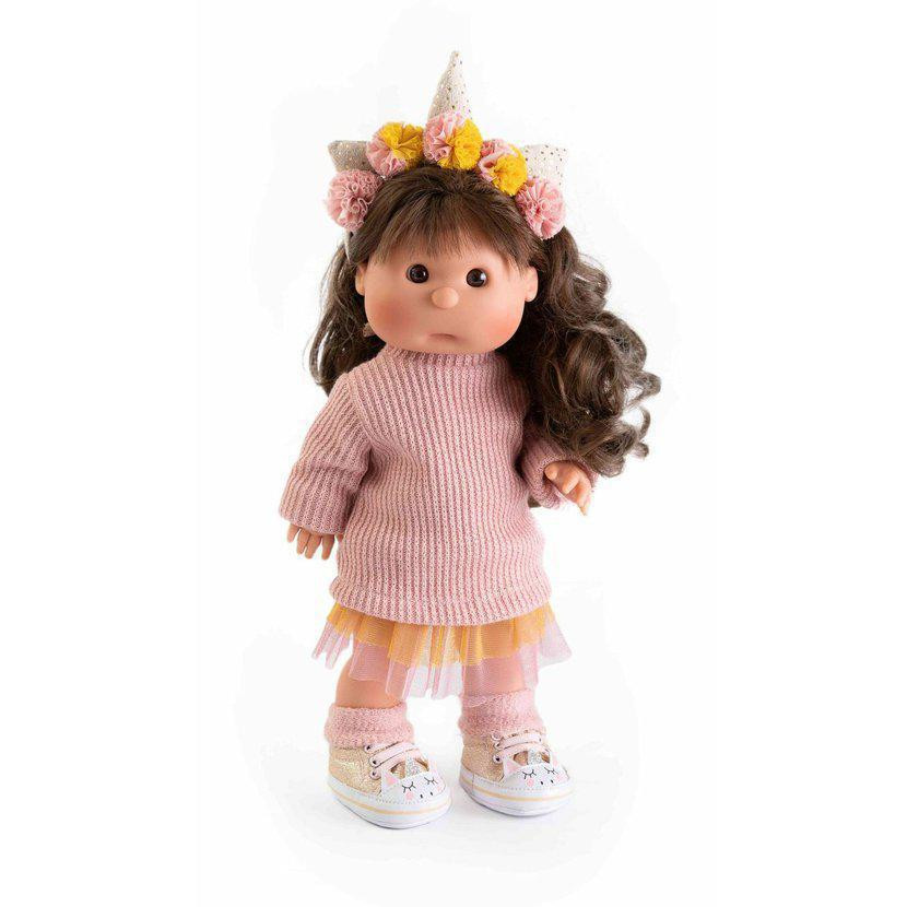 Antonio Juan IRIS 23102 - Imaginární panenka s celovinylovým tělem 38 cm