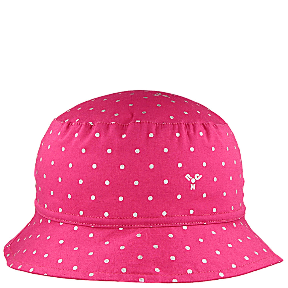 RDX Dívčí letní klobouk tečky Růžová
