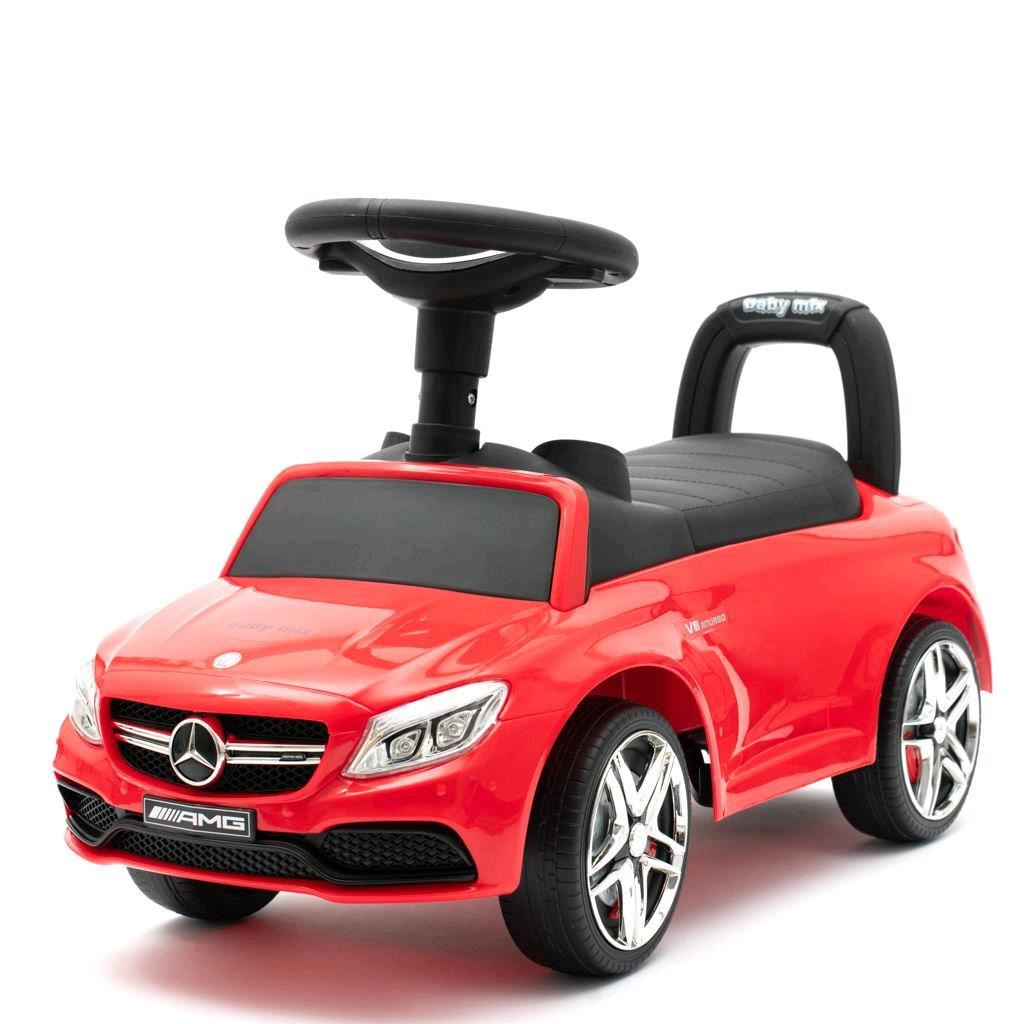 BABY MIX Odrážedlo Mercedes Benz AMG C63 Coupe Baby Mix červené