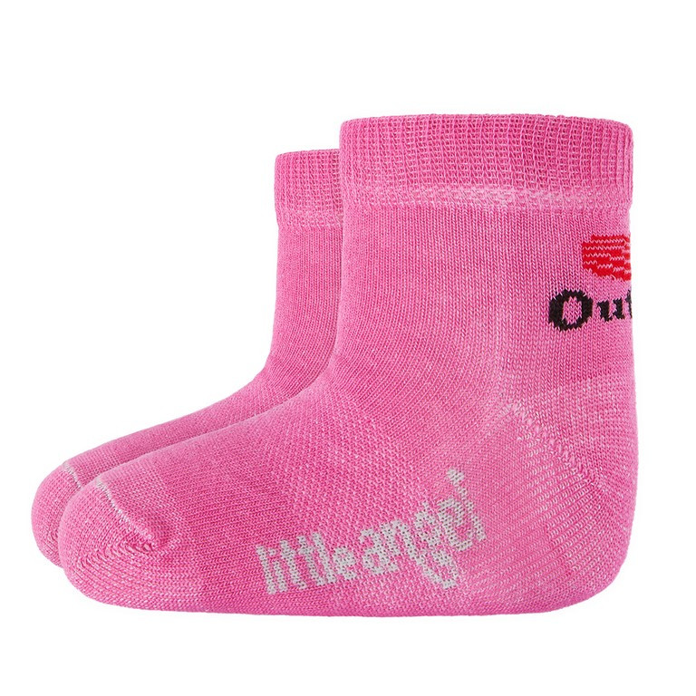 Little Angel (DITA) Ponožky dětské nízké Outlast® - růžová