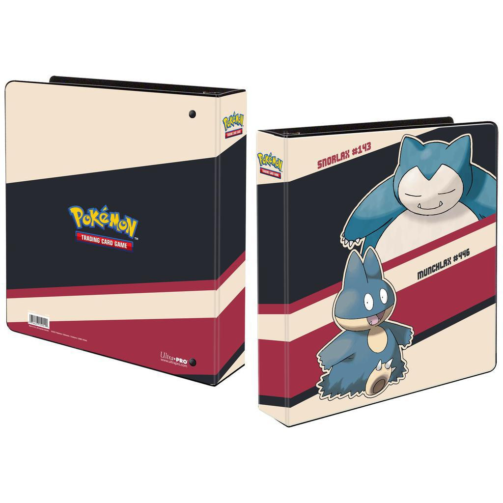 Ultra PRO Pokémon UP: GS Snorlax Munchlax - kroužkové album na stránkové obaly