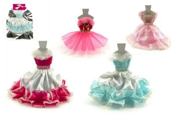Česká výroba Šaty pro panenky jako je Barbie a podobně velké