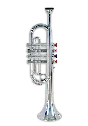 Bontempi Trumpeta stříbrná 4 klapky
