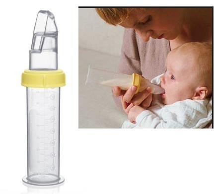 Medela SoftCup - láhev s dudlíkem ve tvaru lžičky, 80 ml