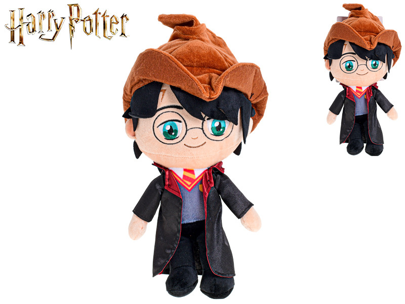 Spin master Harry Potter plyšový 31 cm stojící v klobouku